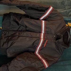 Reflective harley-Davidson coat